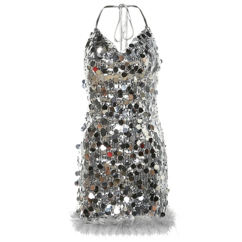 Women Glitter Sequins Sexy Halterneck Vneck Package Hip Bodycon Dress Women Glitter Sequins Sexy Halterneck
Women Glitter Sequins Sexy Halterneck Vneck Package Hip Bodycon Dress Women Glitter Sequins Sexy Halterneck