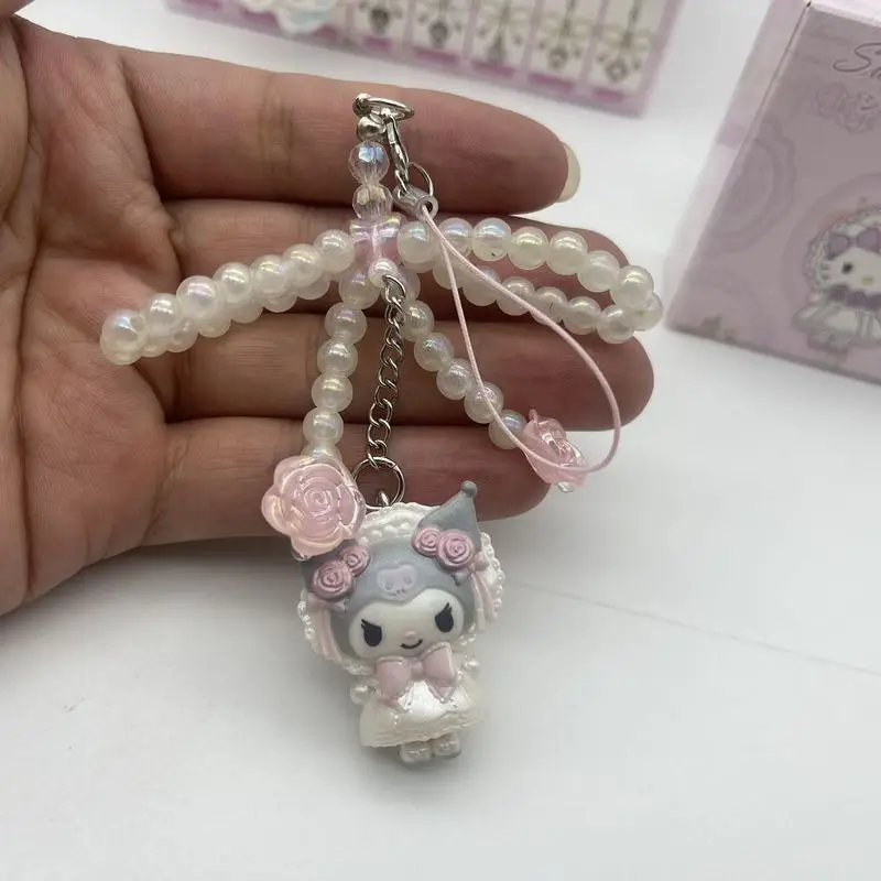 Anime Figure Wedding Series Charms Cinnamoroll Kuromi Pearl Keychain Blind Box Kawaii Bag Pendant Cute Fans Surprise Gifts
Anime Figure Wedding Series Charms Cinnamoroll Kuromi Pearl Keychain Blind Box Kawaii Bag Pendant Cute Fans Surprise Gifts