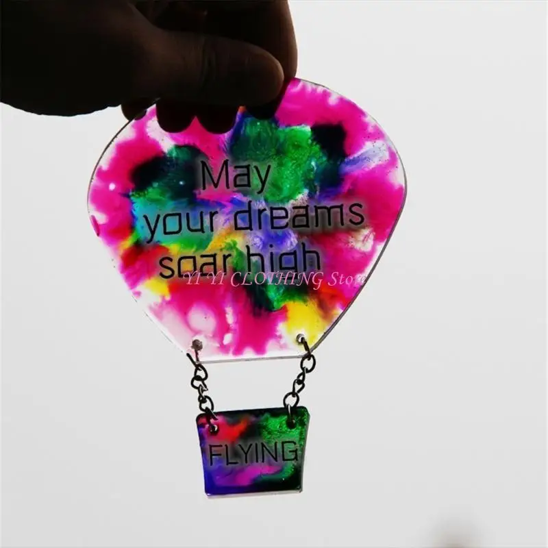 N5KF Multipurpose Sturdy Silicone Mold with Hot Air Balloon Designs Accessory for Party Supplies and Craft Enthusiasts
N5KF Multipurpose Sturdy Silicone Mold with Hot Air Balloon Designs Accessory for Party Supplies and Craft Enthusiasts