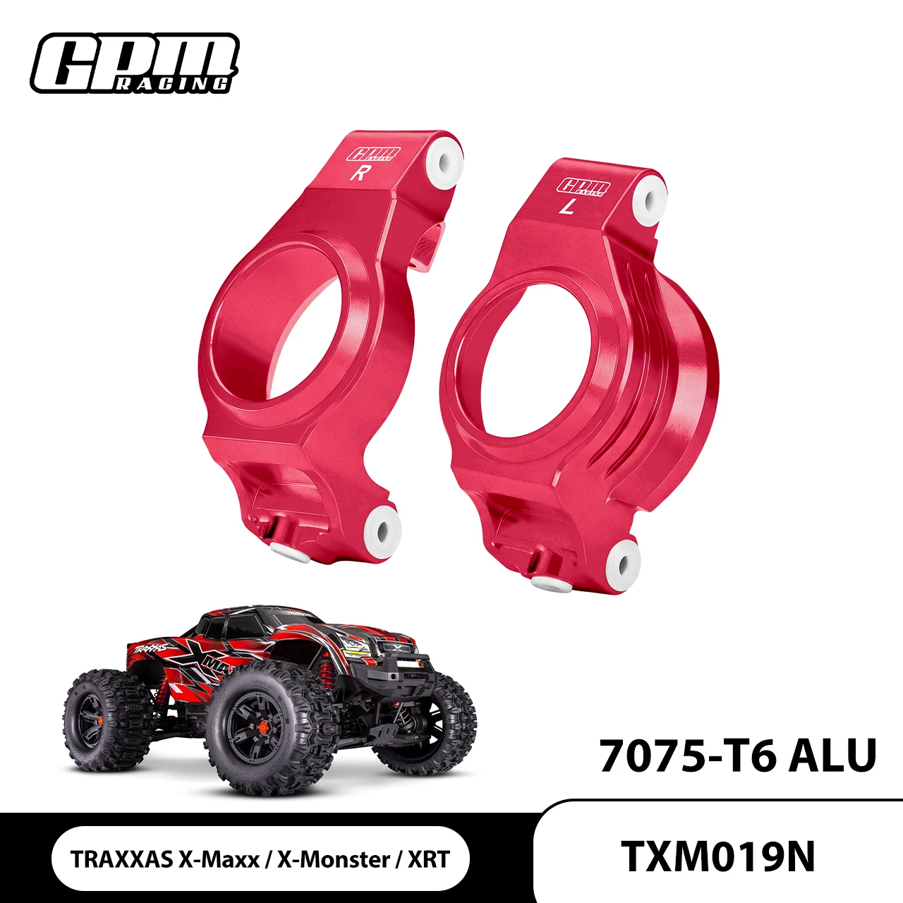 GPM 7075 Alloy Front C Hubs For TRAXXAS 1/5 X-Maxx 1/6 XRT 8S 7732
GPM 7075 Alloy Front C Hubs For TRAXXAS 1/5 X-Maxx 1/6 XRT 8S 7732