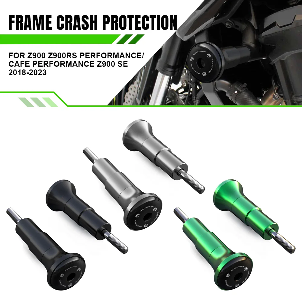 Motorcycle Frame Slider Crash Protector Engine Crash Pad For Kawasaki Z900 Z900RS Performance/Cafe Performance Z900 SE 2018-2023
Motorcycle Frame Slider Crash Protector Engine Crash Pad For Kawasaki Z900 Z900RS Performance/Cafe Performance Z900 SE 2018-2023