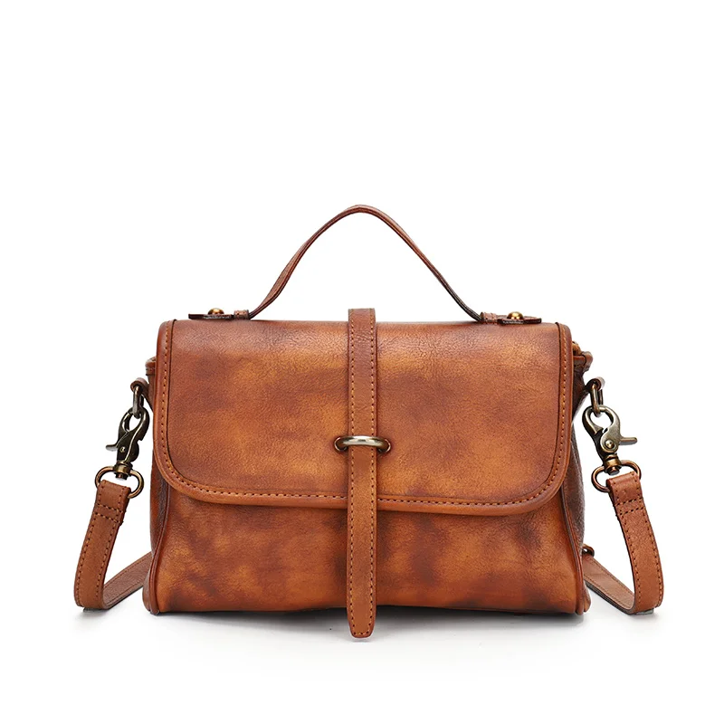 2025 New Retro First Layer Leather Women's Handbags One-Shoulder Crossbody Bag Texture Small Genuine Leather Square Bags
2025 New Retro First Layer Leather Women's Handbags One-Shoulder Crossbody Bag Texture Small Genuine Leather Square Bags