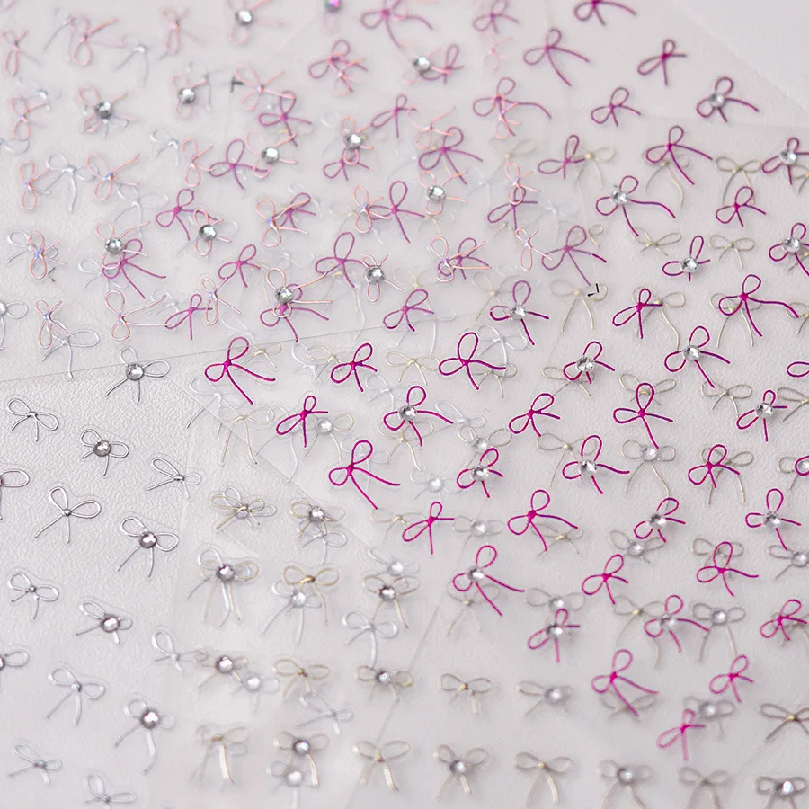 Gold Silver Small Bow Ribbon Bowknot Nail Stickers High Quality Adhesive Stickers Nail Art Decoration Manicure
Gold Silver Small Bow Ribbon Bowknot Nail Stickers High Quality Adhesive Stickers Nail Art Decoration Manicure