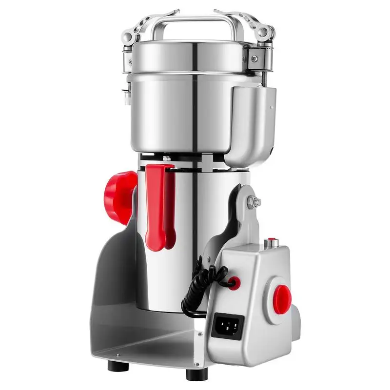 Electric Grain Mill Grinder, 1500W 28000RPM High Speed Spice Corn Dry Grinding Machine, Stainless Steel Pulverizer Powder Machine for Dried Grains Coffee Beans Spices Nuts (270° Swing Type)
Electric Grain Mill Grinder, 1500W 28000RPM High Speed Spice Corn Dry Grinding Machine, Stainless Steel Pulverizer Powder Machine for Dried Grains Coffee Beans Spices Nuts (270° Swing Type)