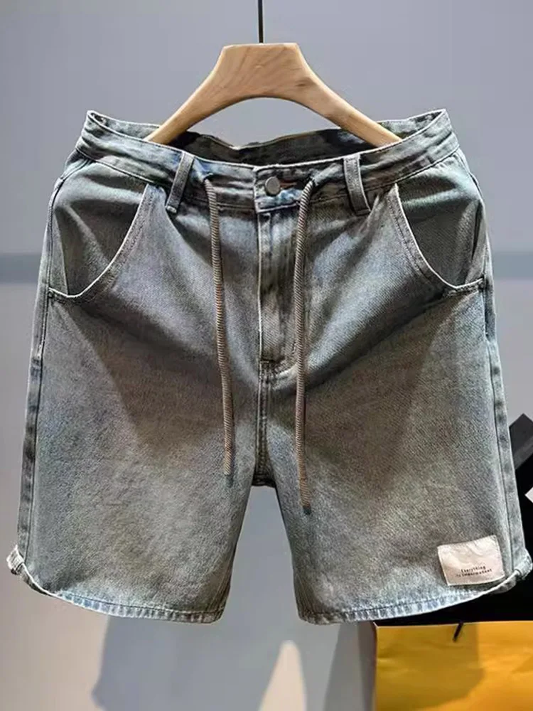 plus Size 300 Pounds American Retro High Street Men's Short Jeans Summer New Washed Loose Five-Part Pants Mid-Calf Shorts
plus Size 300 Pounds American Retro High Street Men's Short Jeans Summer New Washed Loose Five-Part Pants Mid-Calf Shorts