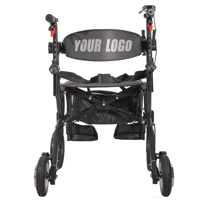 All-in-One Electric & Manual Rollator Walker Wheelchair, Easy Fold for Car Trunk. Senior & Disability Aid.
All-in-One Electric & Manual Rollator Walker Wheelchair, Easy Fold for Car Trunk. Senior & Disability Aid.