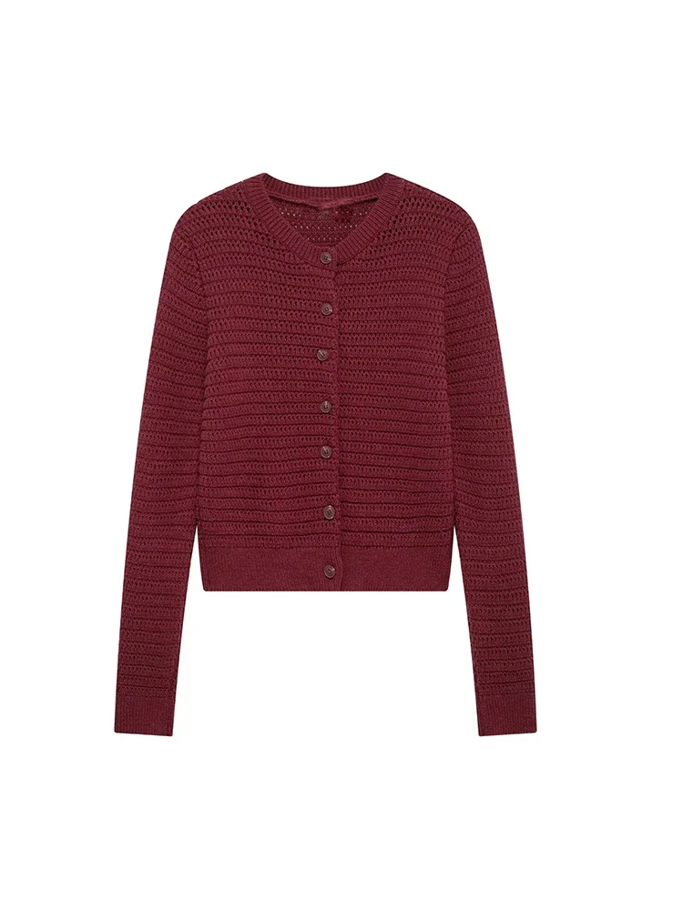 Willshela Women Fashion Red Single Breasted Knitted Sweater Vintage O-Neck Long Sleeves Female Chic Lady Outfits
Willshela Women Fashion Red Single Breasted Knitted Sweater Vintage O-Neck Long Sleeves Female Chic Lady Outfits