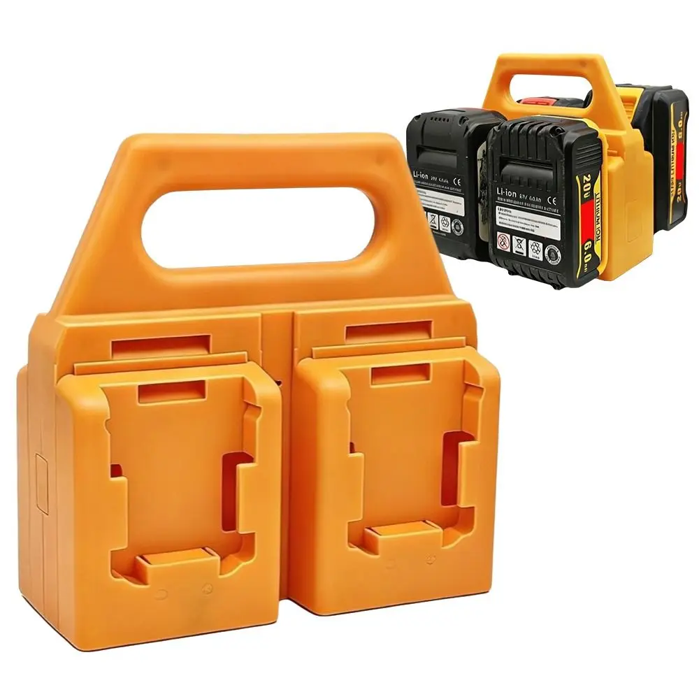 Fixing Devices Battery Storage Rack 4 Slots Strong Battery Portable Stand Drop-resistant Battery Base Bracket for DeWALT 18V
Fixing Devices Battery Storage Rack 4 Slots Strong Battery Portable Stand Drop-resistant Battery Base Bracket for DeWALT 18V