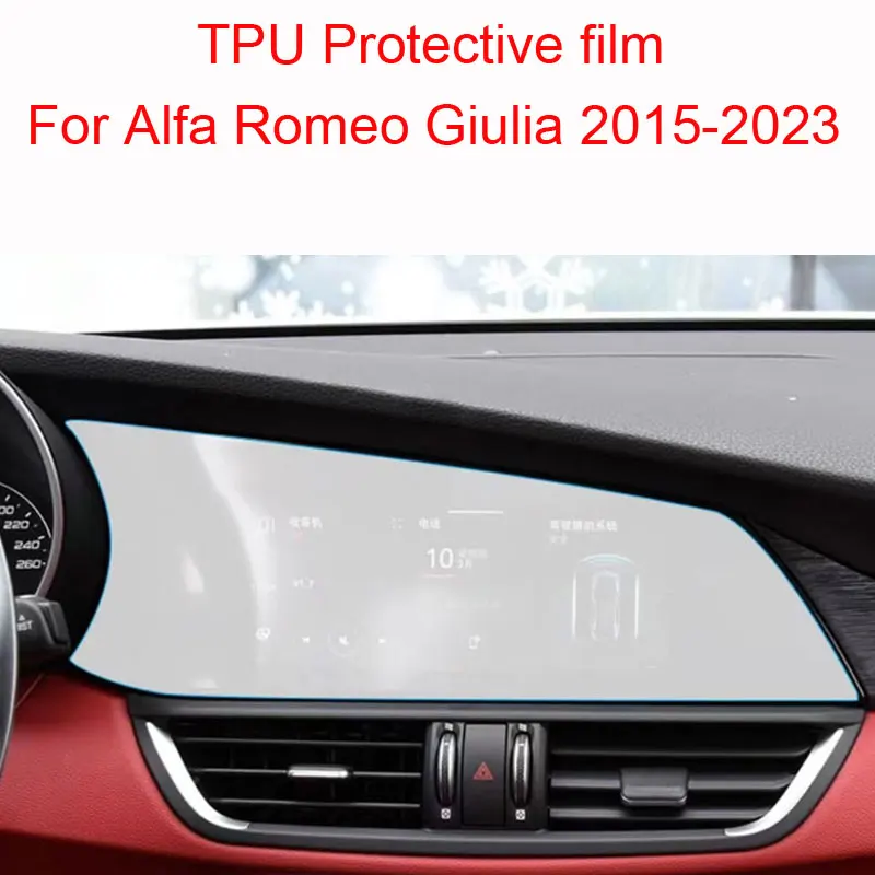 Защитная пленка TPU для Alfa Romeo Giulia 2015-2023, автомобильный GPS-навигатор, экран, защита от царапин, пленка, аксессуары
Защитная пленка TPU для Alfa Romeo Giulia 2015-2023, автомобильный GPS-навигатор, экран, защита от царапин, пленка, аксессуары