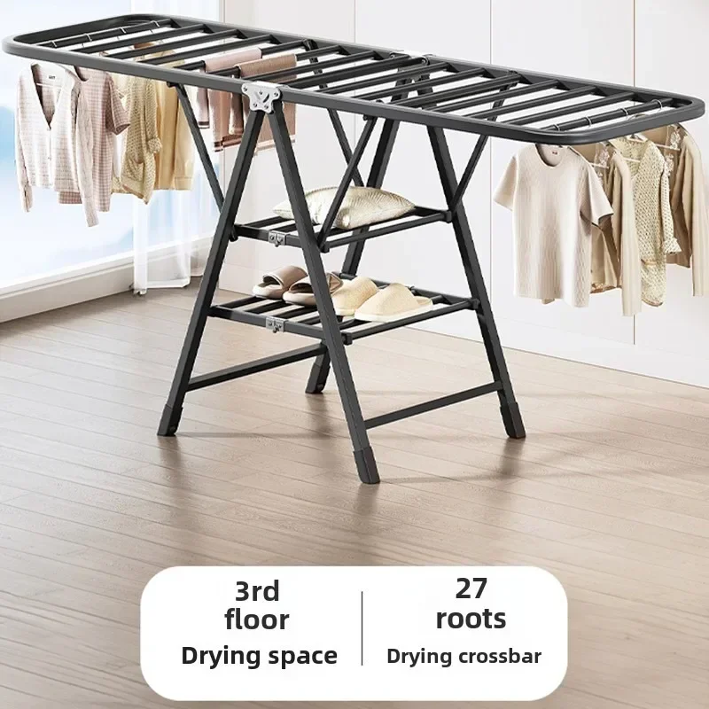 Airfoil folding drying rack Floor to ceiling Indoor and outdoor quilt drying rack No punching Bedroom balcony Simple drying rack
Airfoil folding drying rack Floor to ceiling Indoor and outdoor quilt drying rack No punching Bedroom balcony Simple drying rack