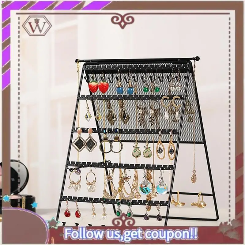 New Black Vertical Folding Jewelry Display Stand Foldable Earrings Necklaces Rings Jewelry Stand Durable Easy Install
New Black Vertical Folding Jewelry Display Stand Foldable Earrings Necklaces Rings Jewelry Stand Durable Easy Install