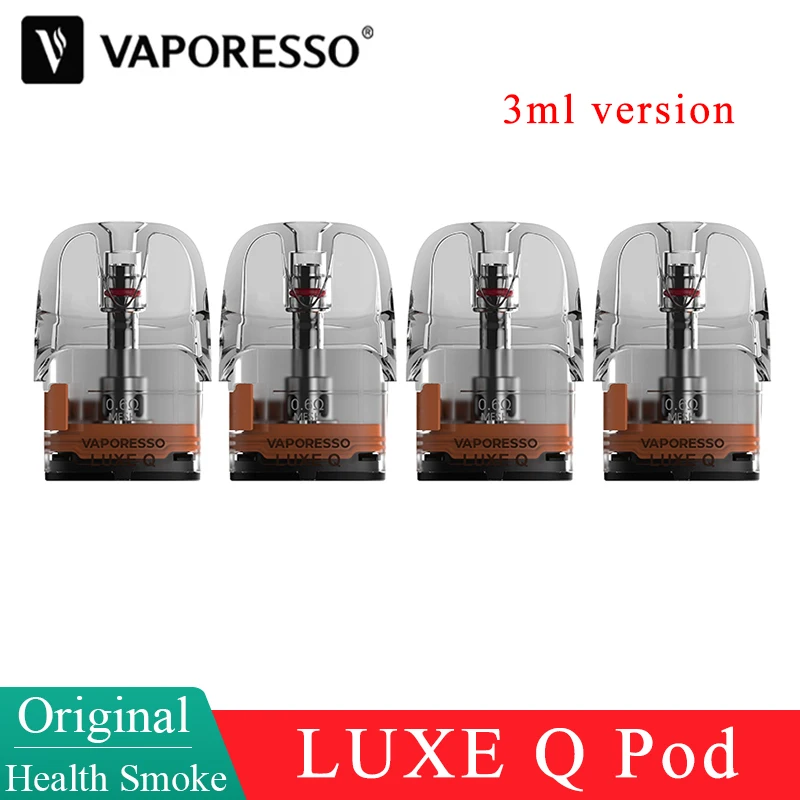 4-12pcs Original Vaporesso LUXE Q Pod Cartridge 3ml Top Filling 0.6ohm / 0.8ohm / 1.0ohm For LUXE Q / QS / Q2 / Q2 SE Vape Kit
4-12pcs Original Vaporesso LUXE Q Pod Cartridge 3ml Top Filling 0.6ohm / 0.8ohm / 1.0ohm For LUXE Q / QS / Q2 / Q2 SE Vape Kit