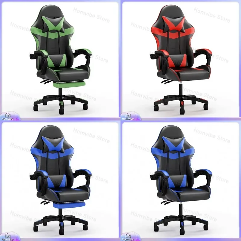 High Back Ergonomic Racing Gaming Chair with Lumbar Support and Adjustable Armrests for Esports PC Office Desk Chair
High Back Ergonomic Racing Gaming Chair with Lumbar Support and Adjustable Armrests for Esports PC Office Desk Chair