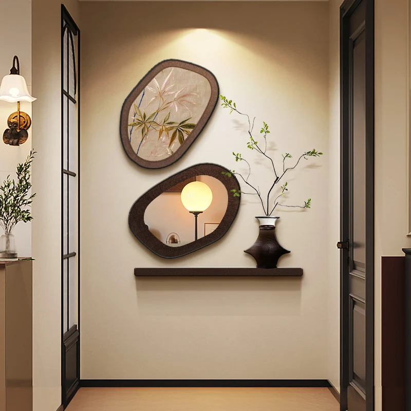 Entry is opposite the door, entrance decorative painting, living room dining room hanging painting, corridor, aisle mirror mural
Entry is opposite the door, entrance decorative painting, living room dining room hanging painting, corridor, aisle mirror mural
