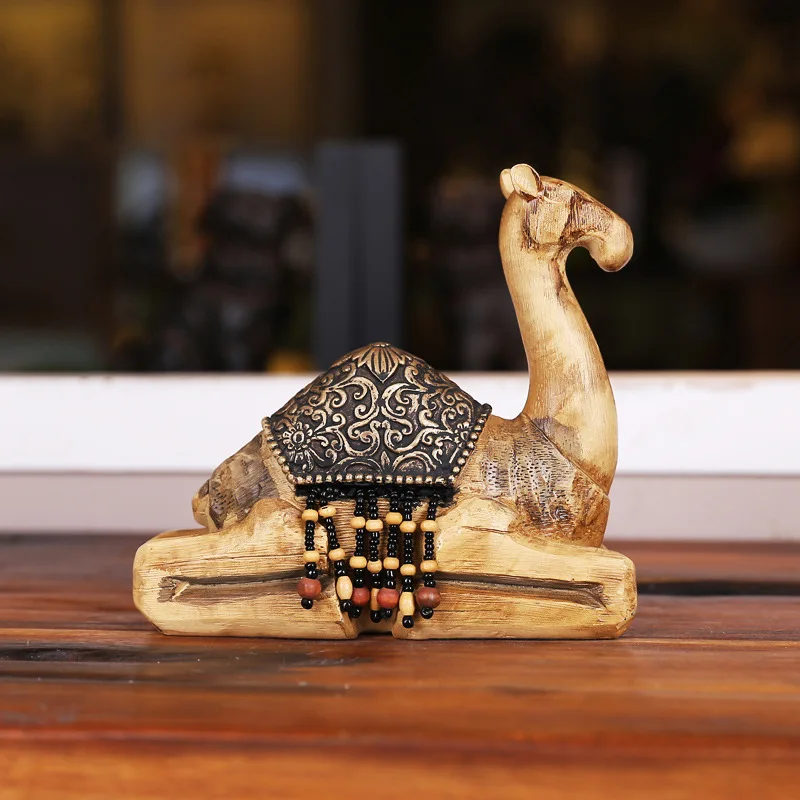 Retro Camel Statue Handmade Polyresin Dromedary Sculpture Arabian Desert Animal Ornament Study Decor Cafe Art Collection Craft
Retro Camel Statue Handmade Polyresin Dromedary Sculpture Arabian Desert Animal Ornament Study Decor Cafe Art Collection Craft