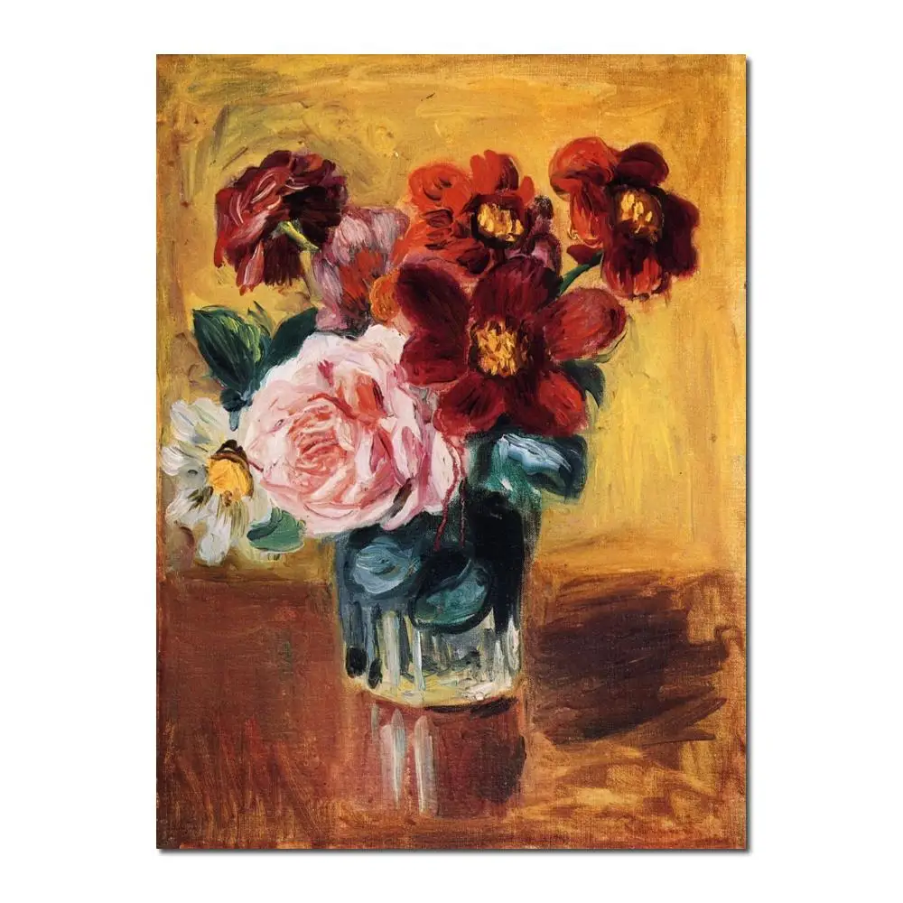 handmade canvas art paintings by Pierre Auguste Renoir Flowers in a Vase High quality
handmade canvas art paintings by Pierre Auguste Renoir Flowers in a Vase High quality