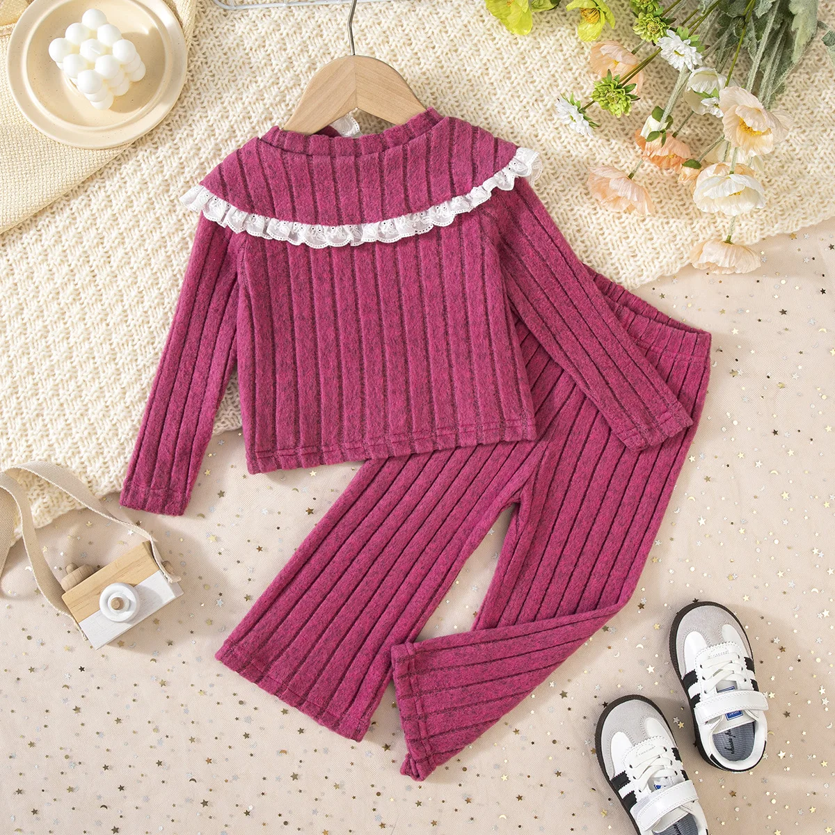 Cute Girl's Casual Clothing Set Spring and Autumn New Long Sleeve Pants Set Fashion Collar Simple Design
Cute Girl's Casual Clothing Set Spring and Autumn New Long Sleeve Pants Set Fashion Collar Simple Design