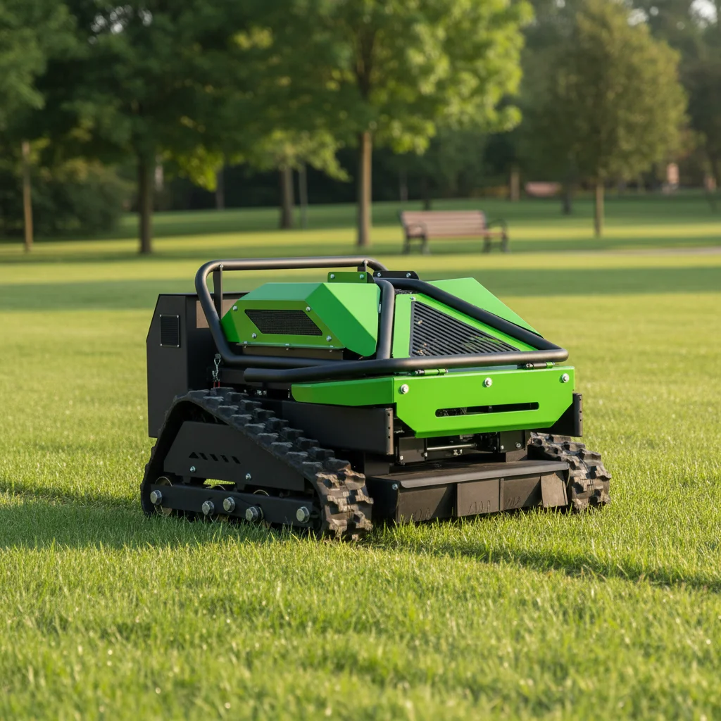 Long Working Time Remote Control Lawn Mower Energy Saving Crawler Mower for Farm Use
Long Working Time Remote Control Lawn Mower Energy Saving Crawler Mower for Farm Use