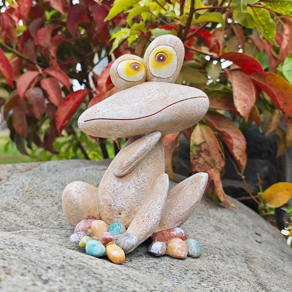 Creative Resin Frog Statue Cartoon Cute Miniatures Figurine Handicraft Garden Ornament Gift
Creative Resin Frog Statue Cartoon Cute Miniatures Figurine Handicraft Garden Ornament Gift