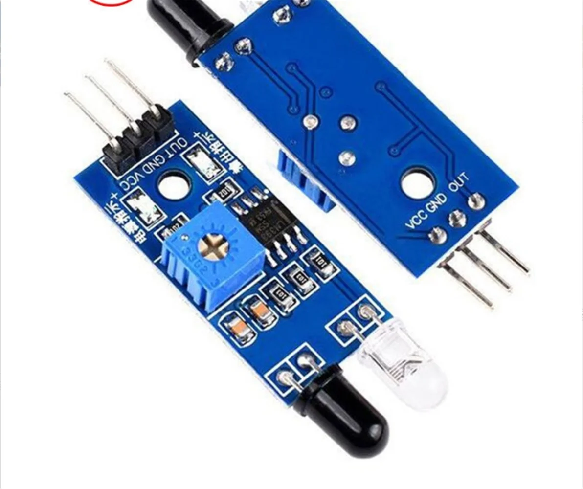 Infrared obstacle avoidance module obstacle avoidance car obstacle avoidance sensor black and white line recognition distance ad
Infrared obstacle avoidance module obstacle avoidance car obstacle avoidance sensor black and white line recognition distance ad