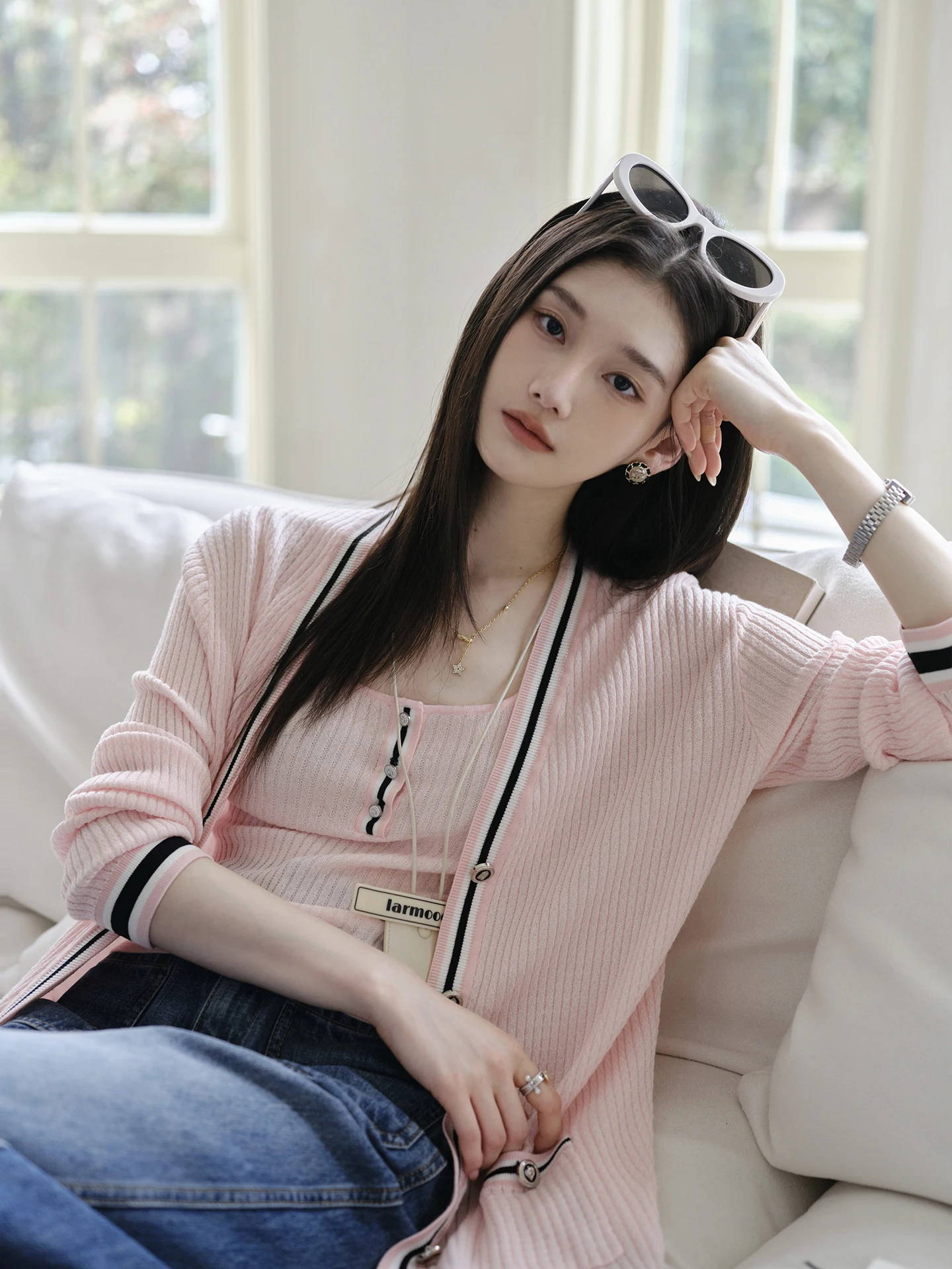 ChillCozy Berkeley Miu College Style Two-Piece Knitted Set Long Sleeve Zipper Front Ruffle Hem Top And Bottoms Matching Ensemble
ChillCozy Berkeley Miu College Style Two-Piece Knitted Set Long Sleeve Zipper Front Ruffle Hem Top And Bottoms Matching Ensemble