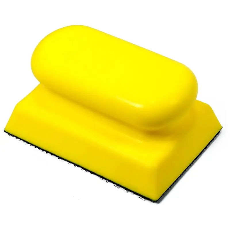 【HAPPY】Sanding Sponge Holder Sanding Blocks For Wood Metal Drywall Glazing 7 X 10Cm Yellow
【HAPPY】Sanding Sponge Holder Sanding Blocks For Wood Metal Drywall Glazing 7 X 10Cm Yellow