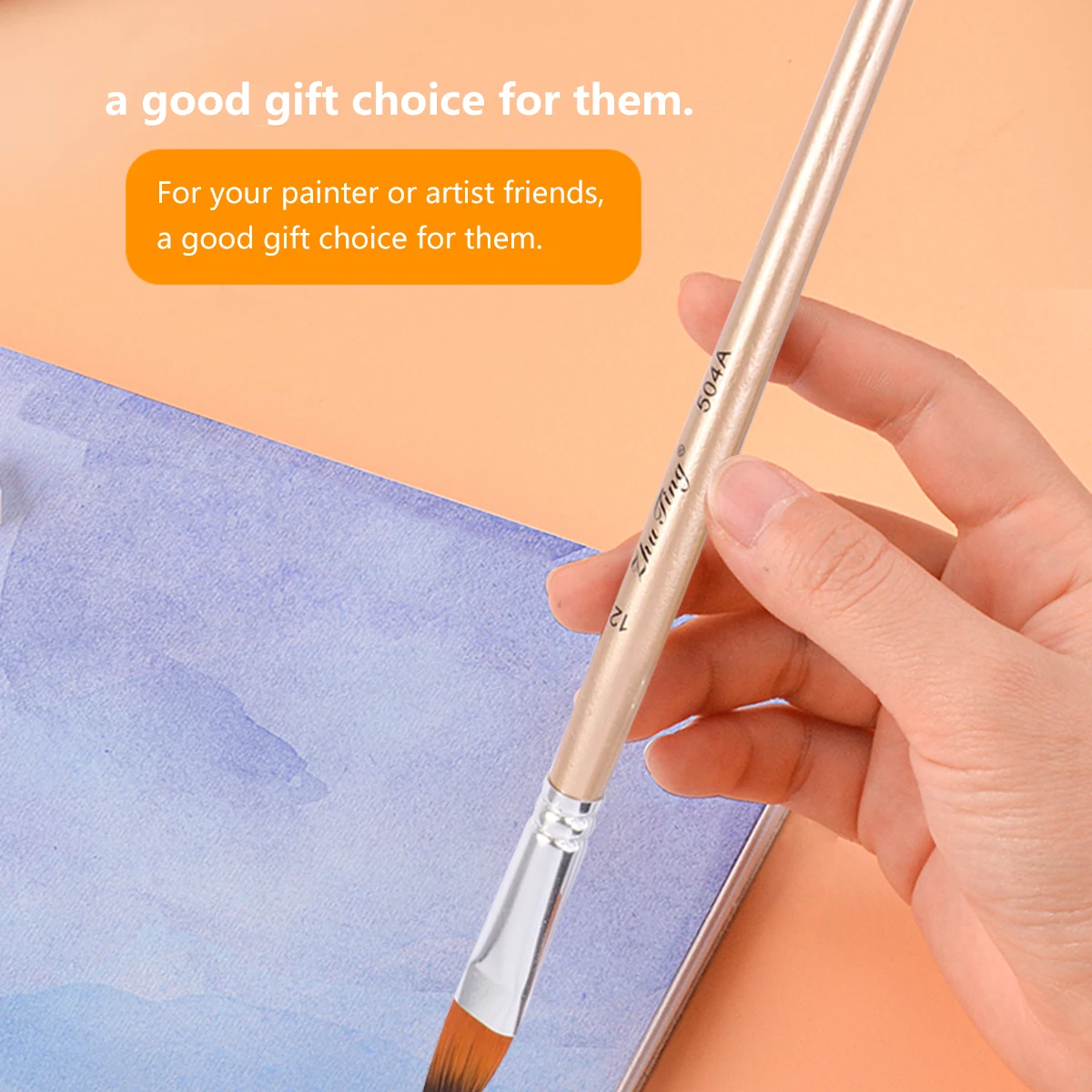 5pcs Multi-Function Nylon Paintbrush Set Rose Gold Head For Watercolor Oil Painting Durable Wooden Handle Artist Brushes
5pcs Multi-Function Nylon Paintbrush Set Rose Gold Head For Watercolor Oil Painting Durable Wooden Handle Artist Brushes
