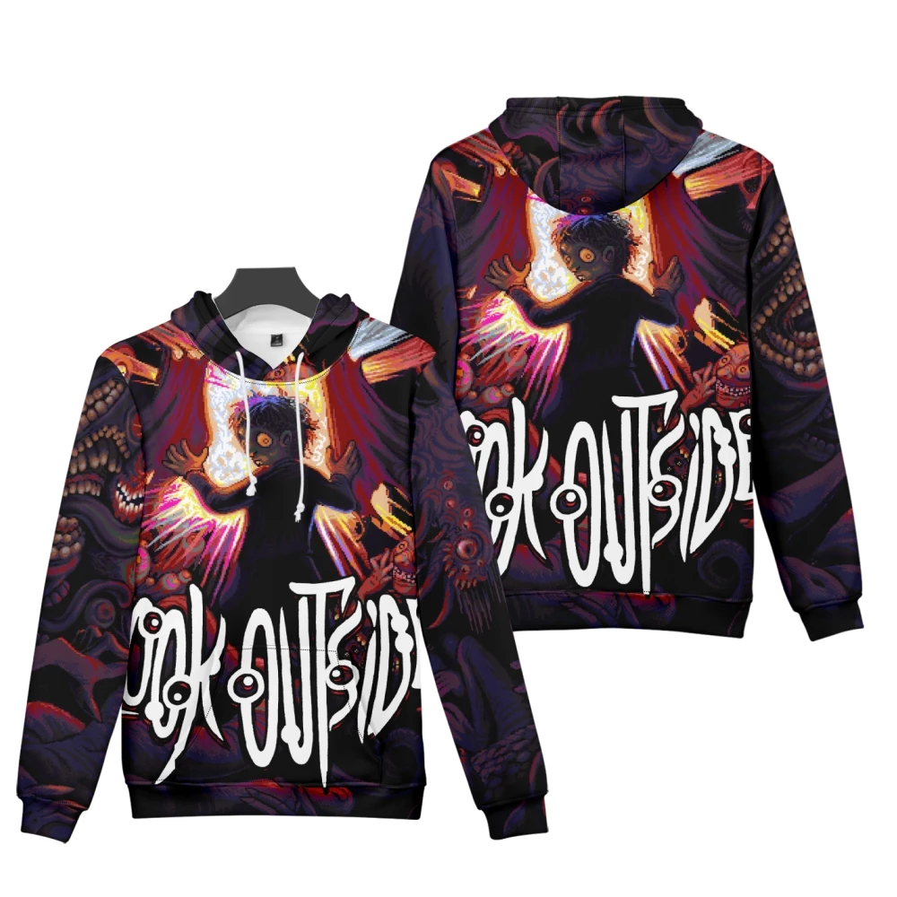 Look Outside Merch Hoodies Pullovers Women Men Fashion Casual HipHop Style Sweatshirts New Long Sleeve Sweatshirts
Look Outside Merch Hoodies Pullovers Women Men Fashion Casual HipHop Style Sweatshirts New Long Sleeve Sweatshirts