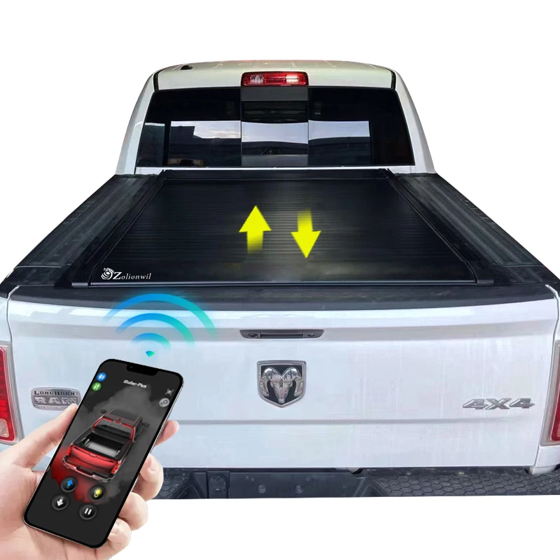 Алюминиевое электрическое выдвижное покрывало Zolionwil для Dodge Ram 1500 с Rambox 5,7 5,8 футов 6,4 фута
Алюминиевое электрическое выдвижное покрывало Zolionwil для Dodge Ram 1500 с Rambox 5,7 5,8 футов 6,4 фута