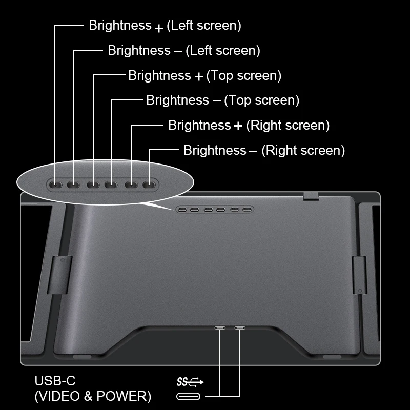 2026 Best Seller New Trend 15.3 Inch 1200P IPS Quad Portable Monitor Type C For Laptop Business Trading Gaming Dual Screen
2026 Best Seller New Trend 15.3 Inch 1200P IPS Quad Portable Monitor Type C For Laptop Business Trading Gaming Dual Screen