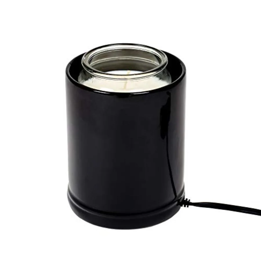 Glossy Black Ceramic Stoneware Electric Jar Candle Warmer
Glossy Black Ceramic Stoneware Electric Jar Candle Warmer