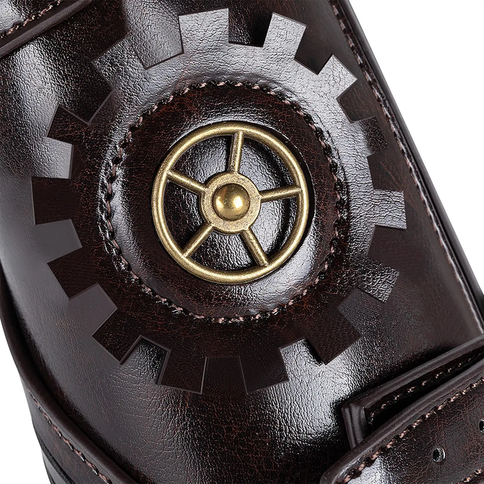 PU Leather Arm Guards Steampunk Gauntlet Wristband for Masquerade Cosplay
PU Leather Arm Guards Steampunk Gauntlet Wristband for Masquerade Cosplay