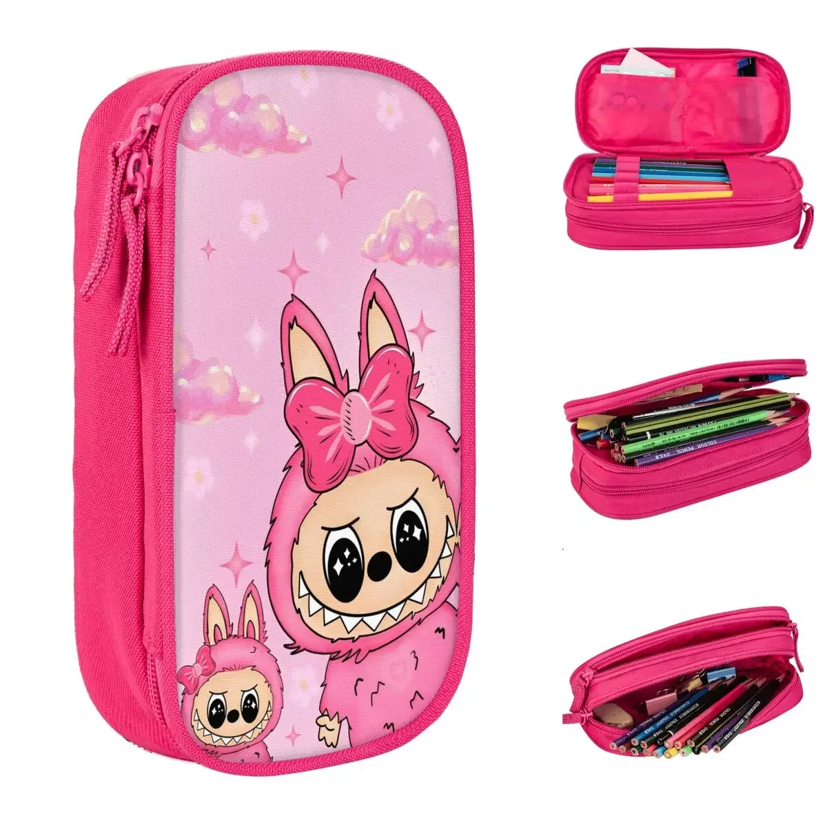 Labubu Pencil Case Pen Holder Bags Student Large Storage School Supplies Gift Pencilcases
Labubu Pencil Case Pen Holder Bags Student Large Storage School Supplies Gift Pencilcases