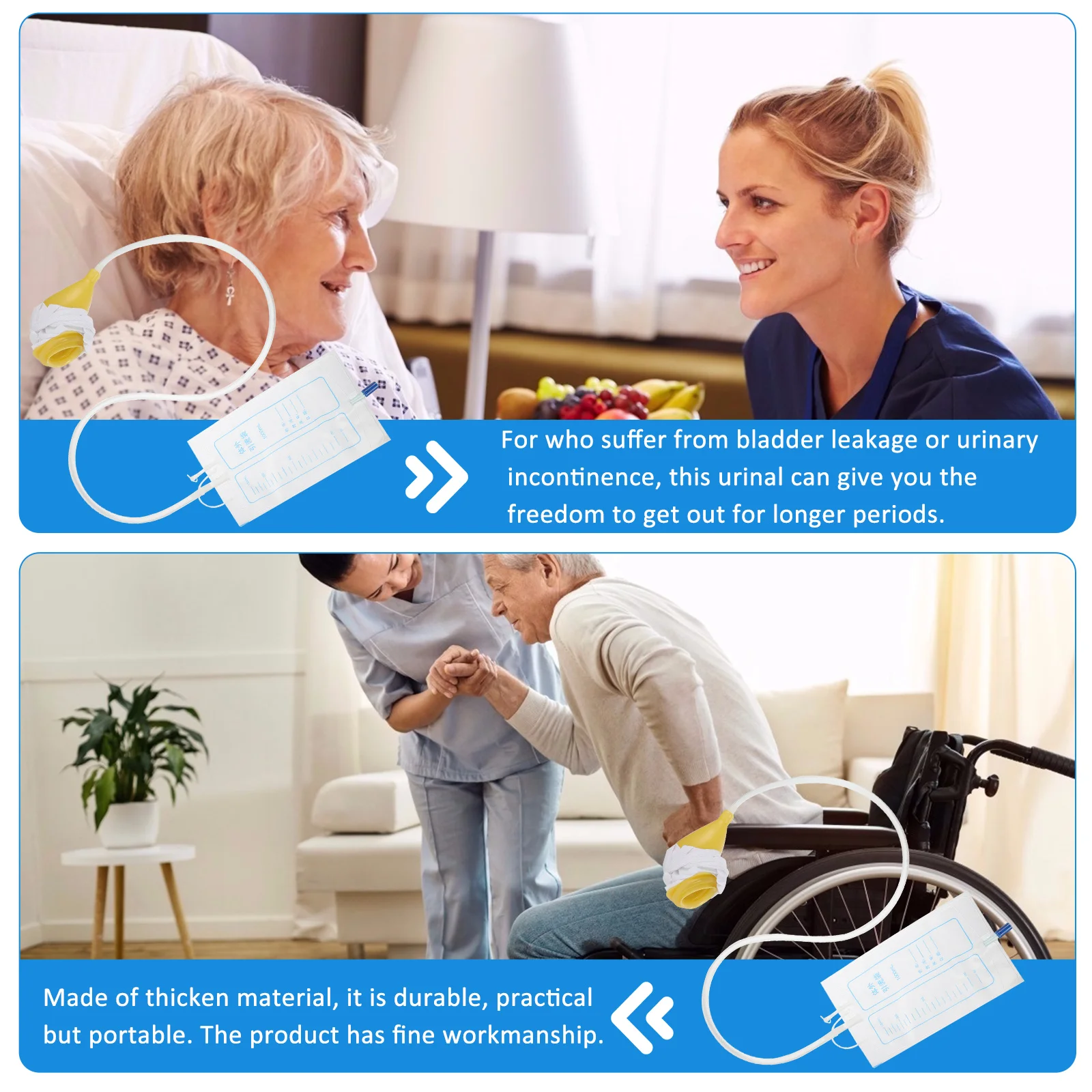 Thickened Latex Urinal Container Practical Durable Portable Design Large Capacity Convenient for Travel Camping
Thickened Latex Urinal Container Practical Durable Portable Design Large Capacity Convenient for Travel Camping