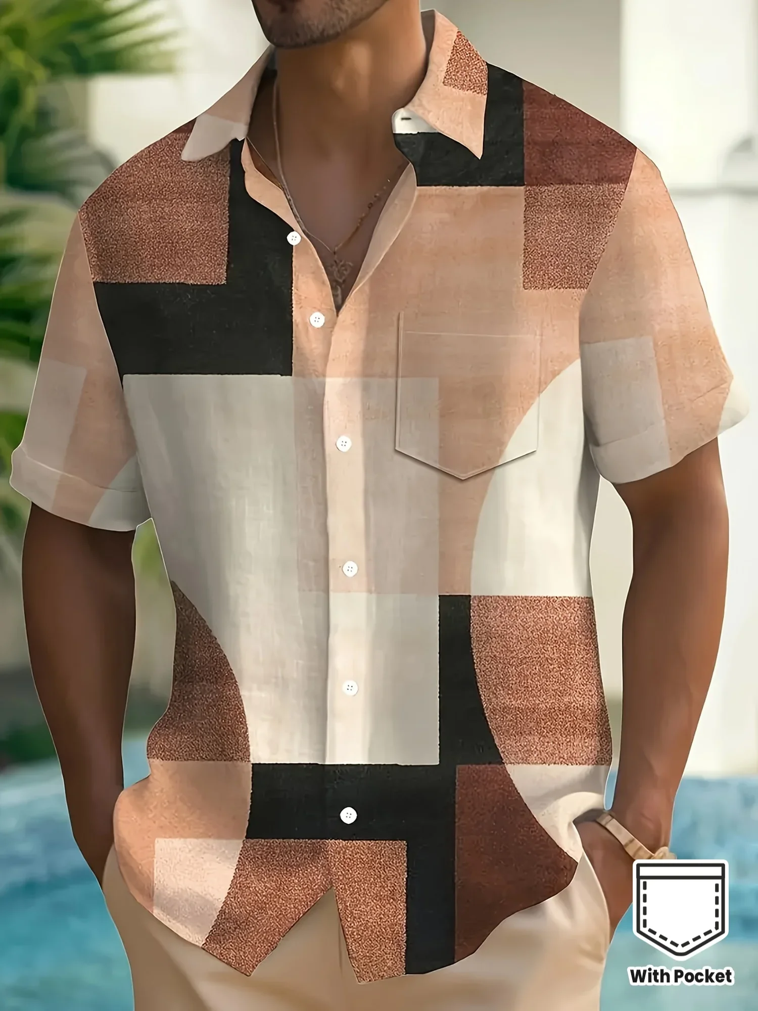 Men's Casual Hawaiian Shirt Summer Man Short Sleeve Bold Beach Party Print Breathable Lightweight Stylish Holiday Tops
Men's Casual Hawaiian Shirt Summer Man Short Sleeve Bold Beach Party Print Breathable Lightweight Stylish Holiday Tops