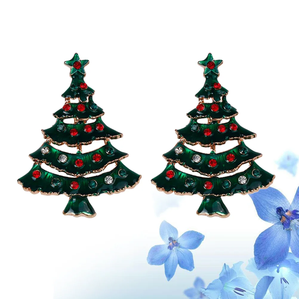 Rhinestone Christmas Tree Brooch Xmas Breastpin European and American Holiday Pins Green
Rhinestone Christmas Tree Brooch Xmas Breastpin European and American Holiday Pins Green