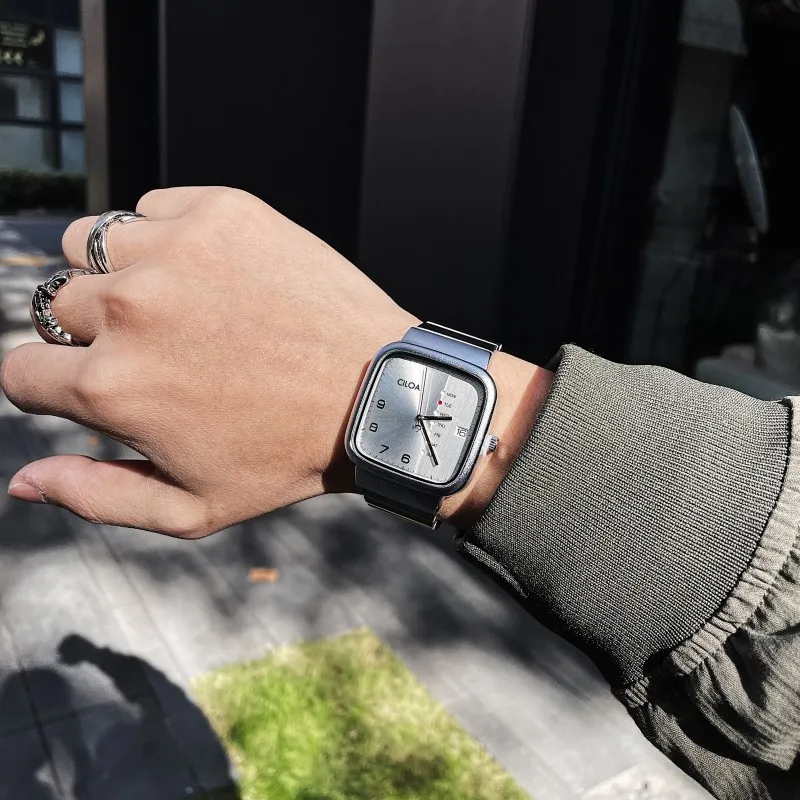 Square large dial high-end watch for men 2025 brand authentic new style sports high-end stainless steel waterproof quartz watch
Square large dial high-end watch for men 2025 brand authentic new style sports high-end stainless steel waterproof quartz watch