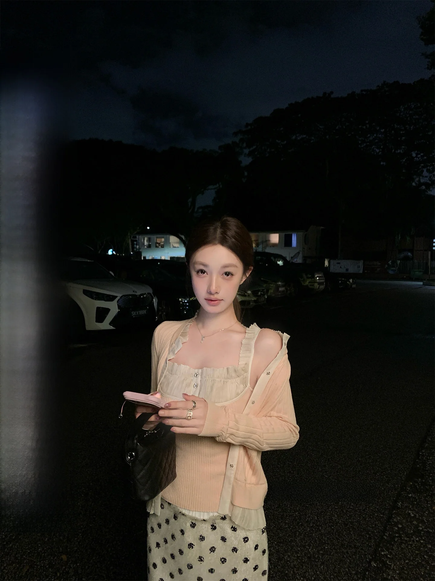 Pure Desire Vintage Knitted Lace Open Cardigan Strap Vest Set Genteel Girl Soft Polyester Fiber Long Sleeve Slim Fit Basic Style
Pure Desire Vintage Knitted Lace Open Cardigan Strap Vest Set Genteel Girl Soft Polyester Fiber Long Sleeve Slim Fit Basic Style