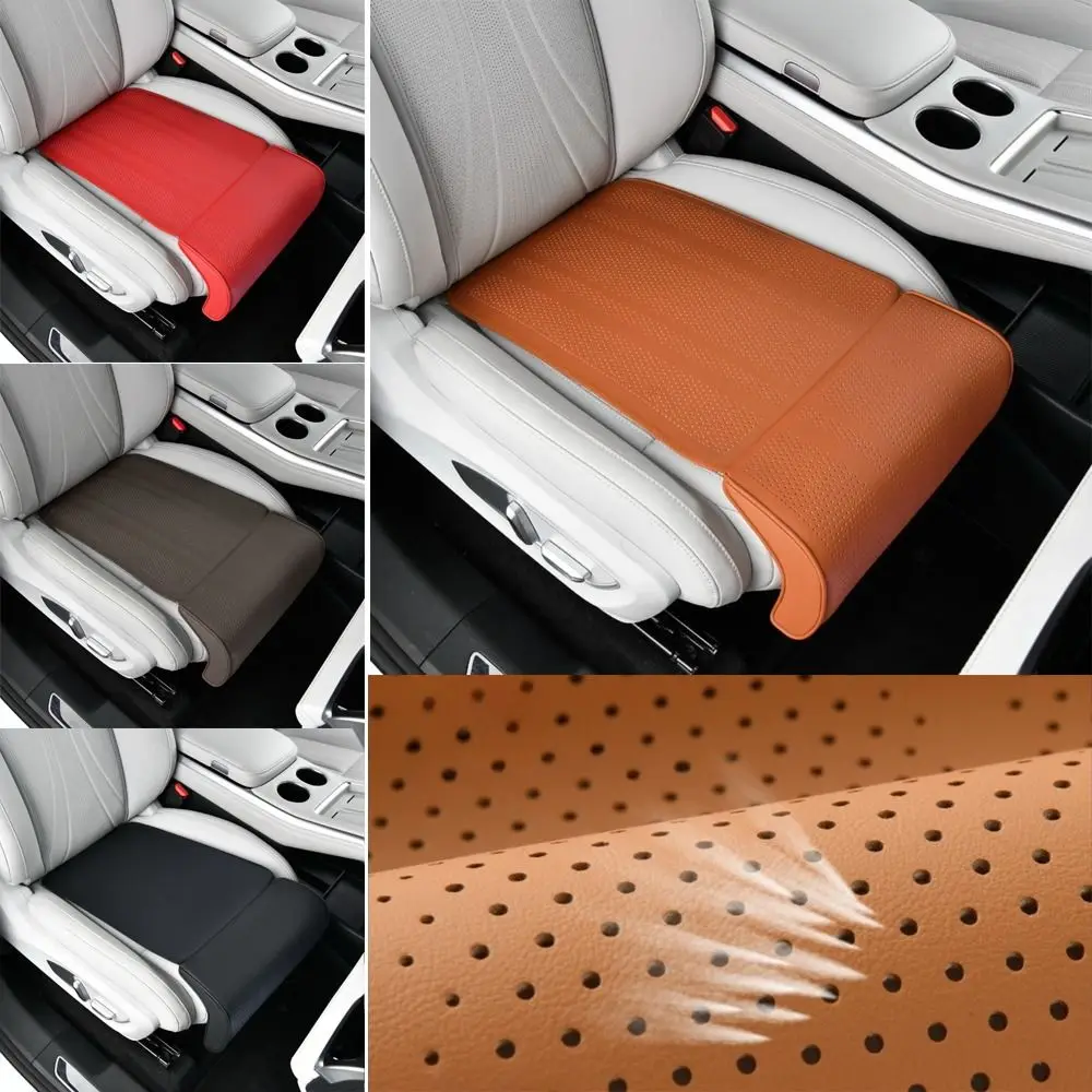 PU Leather Car Seat Cushion Non-Slip Comfortable Leg Rest Padding Relieve Fatigue Breathable Seat Protection Cover Auto Seat
PU Leather Car Seat Cushion Non-Slip Comfortable Leg Rest Padding Relieve Fatigue Breathable Seat Protection Cover Auto Seat