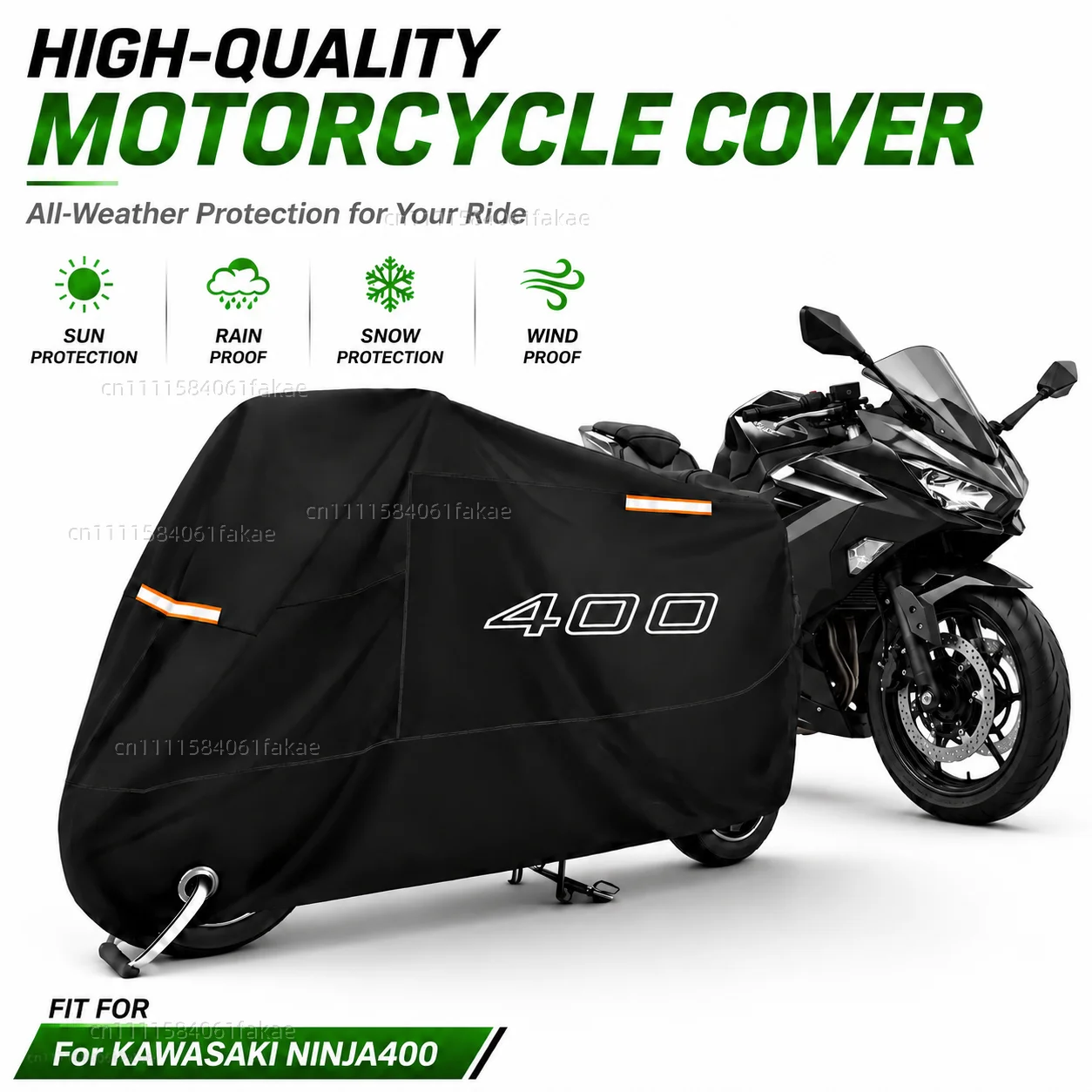 Motorcycle Cover Waterproof Outdoor All Season Dustproof UV Protective Moto Scooter Rain Cover For KAWASAKI NINJA400 Z400 NINJA
Motorcycle Cover Waterproof Outdoor All Season Dustproof UV Protective Moto Scooter Rain Cover For KAWASAKI NINJA400 Z400 NINJA