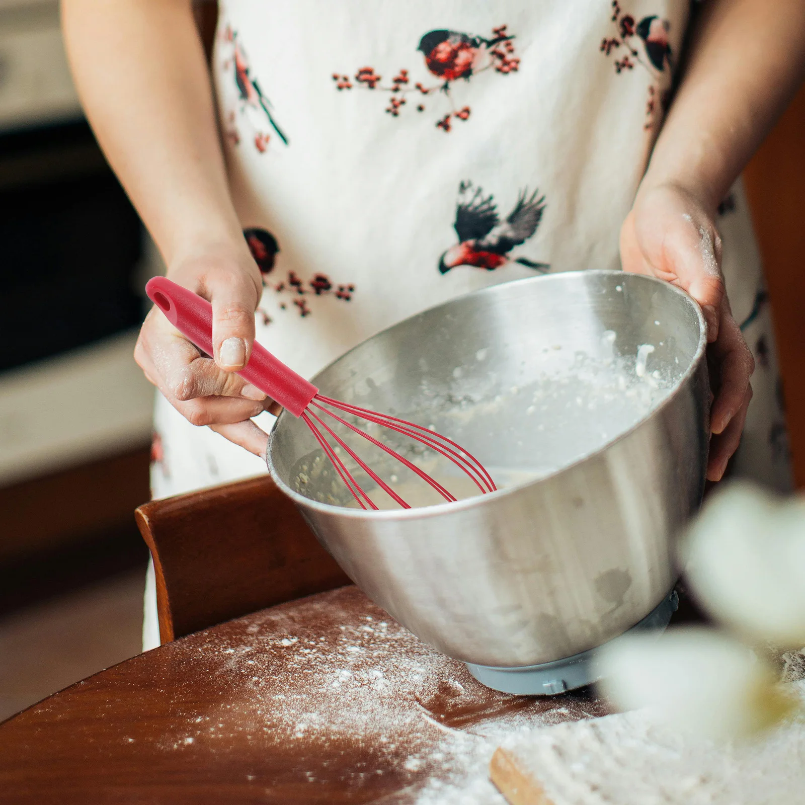 Egg Frother Whisk 10 Inches Silicone H Mixer Tableware Beater Tools Non Slip Lightweight Kitchen Accessories Egg Stirrer
Egg Frother Whisk 10 Inches Silicone H Mixer Tableware Beater Tools Non Slip Lightweight Kitchen Accessories Egg Stirrer