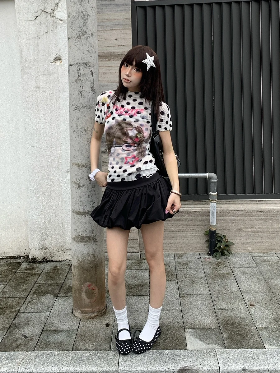High Waist Puffy Short Skirt Women's Summer New Style Simple Color Sweet Cool Flower Bud Skirt Street Style A-Line Skirt
High Waist Puffy Short Skirt Women's Summer New Style Simple Color Sweet Cool Flower Bud Skirt Street Style A-Line Skirt
