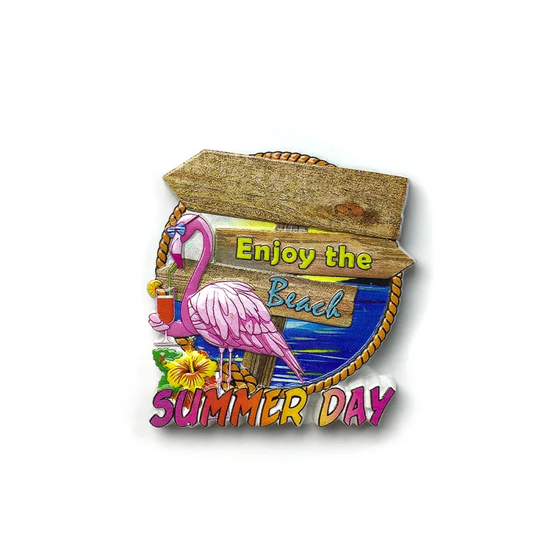 Creative3d3D Painted Flamingo Beach Scenery Creative Magnetic Fridge Magnet Travel Souvenir Home Decoration
Creative3d3D Painted Flamingo Beach Scenery Creative Magnetic Fridge Magnet Travel Souvenir Home Decoration