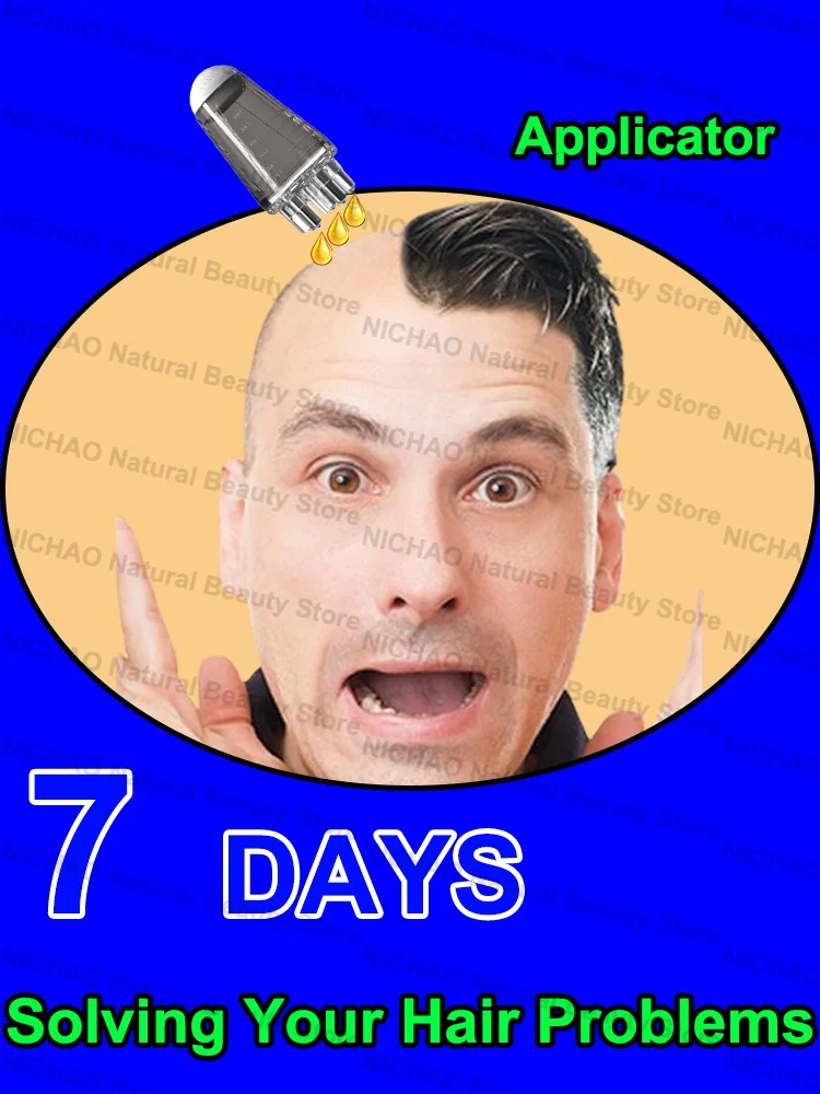7 Days Fast Hair Growth Essential Loss Regrowth Treatment Strengthens Hair Nourishes Scalp Light Weight Non Greasy
7 Days Fast Hair Growth Essential Loss Regrowth Treatment Strengthens Hair Nourishes Scalp Light Weight Non Greasy