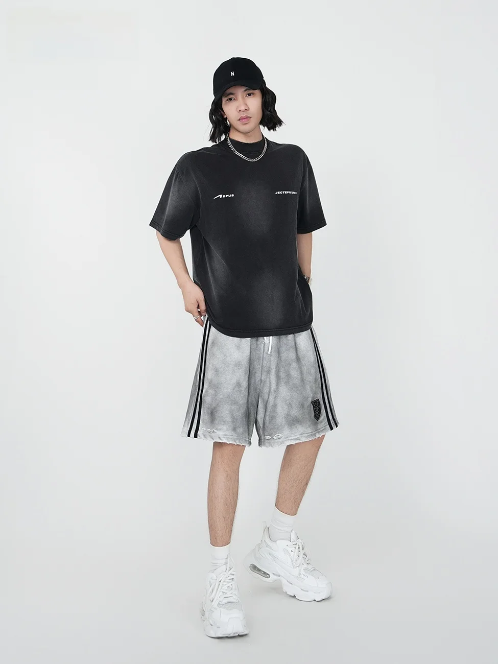 Мужская футболка VE2 Summer Heavyweight из чистого хлопка с круглым вырезом и коротким рукавом, в стиле стритвир, с эффектом потертости, винтажная, с коротким рукавом
Мужская футболка VE2 Summer Heavyweight из чистого хлопка с круглым вырезом и коротким рукавом, в стиле стритвир, с эффектом потертости, винтажная, с коротким рукавом