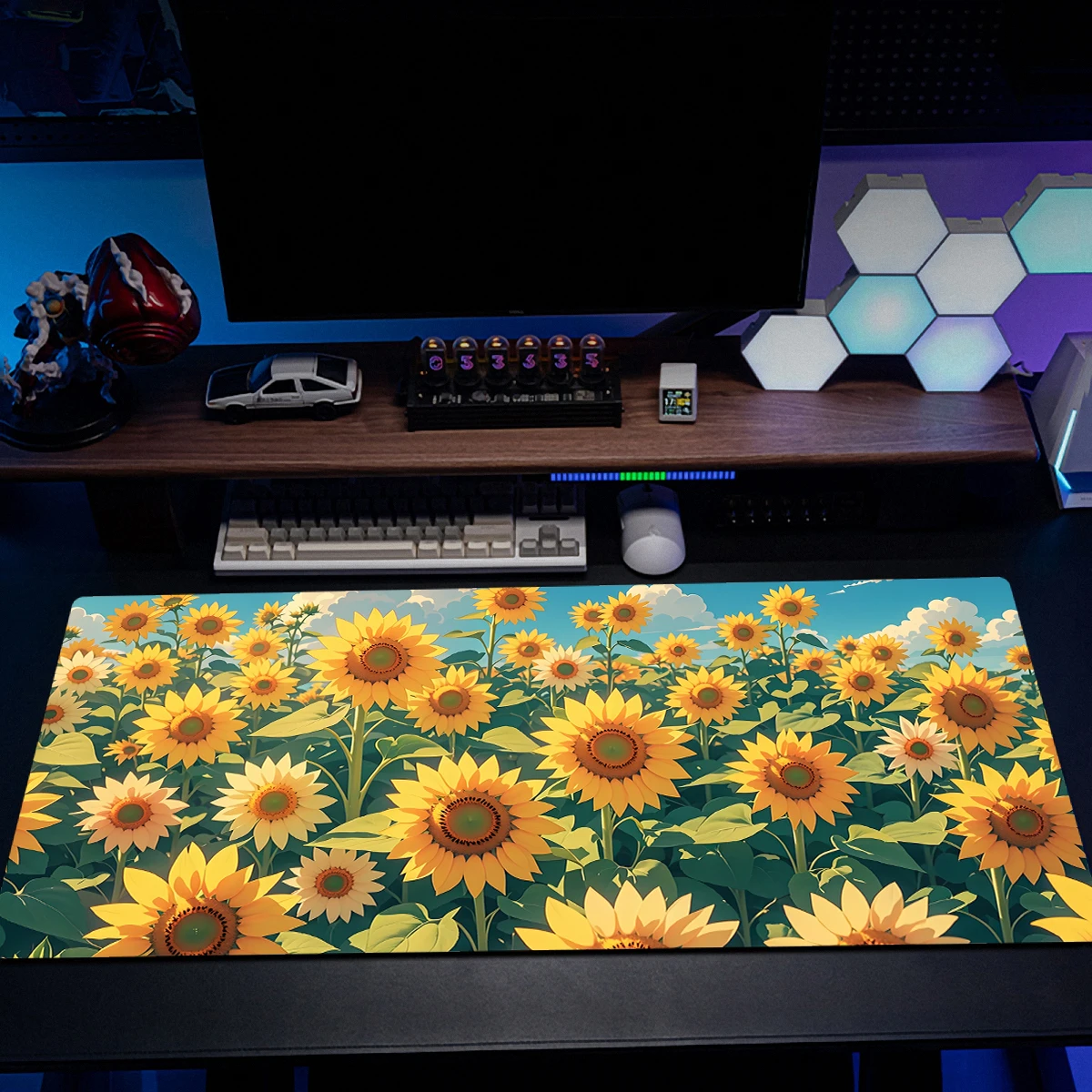 XXL Sunflower art gaming mouse pad 90x40cm large lockedge rubber non-slip desk mat computer mechanical keyboard accessories
XXL Sunflower art gaming mouse pad 90x40cm large lockedge rubber non-slip desk mat computer mechanical keyboard accessories