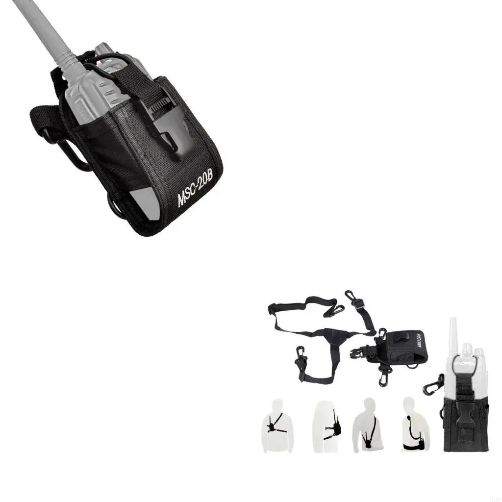Two Way Radio Holder Interphone Storage Portable Nylon Belt Bag with Shoulder Strap Nylon Belt Case Bag
Two Way Radio Holder Interphone Storage Portable Nylon Belt Bag with Shoulder Strap Nylon Belt Case Bag