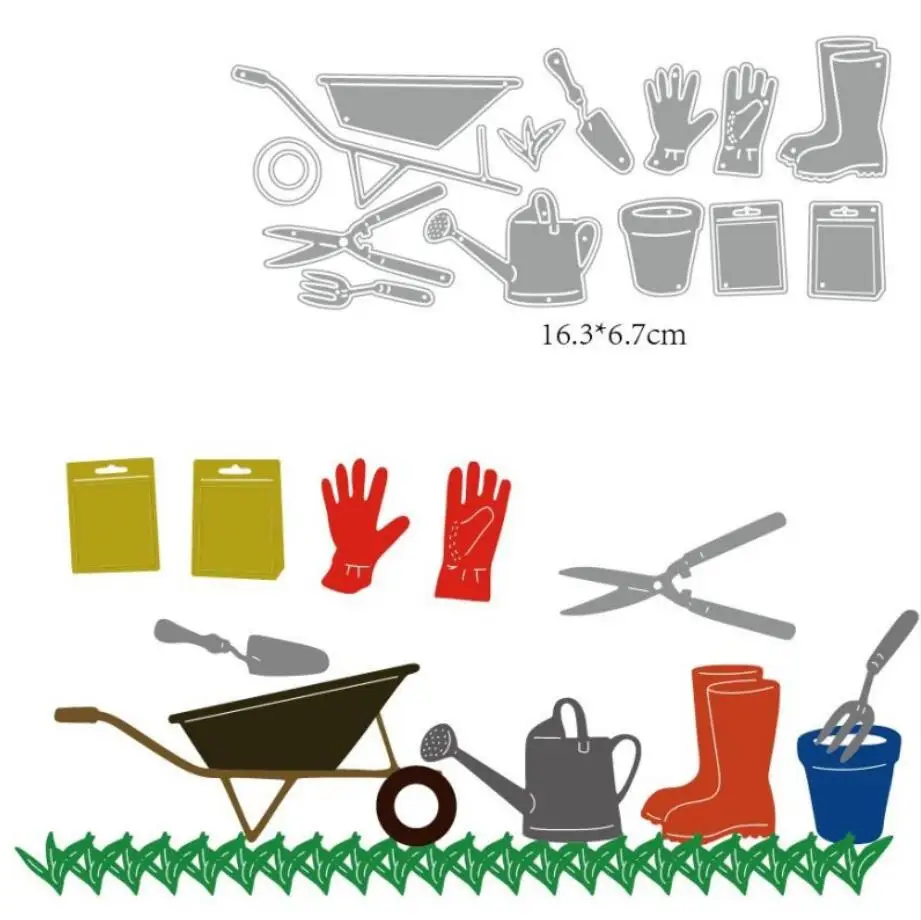 Garden Tools Metal Cutting Dies Mold Scrapbooking Paper Cards Craft Knife Mould Blade Punch Template Embossing Stencils 1PCS
Garden Tools Metal Cutting Dies Mold Scrapbooking Paper Cards Craft Knife Mould Blade Punch Template Embossing Stencils 1PCS