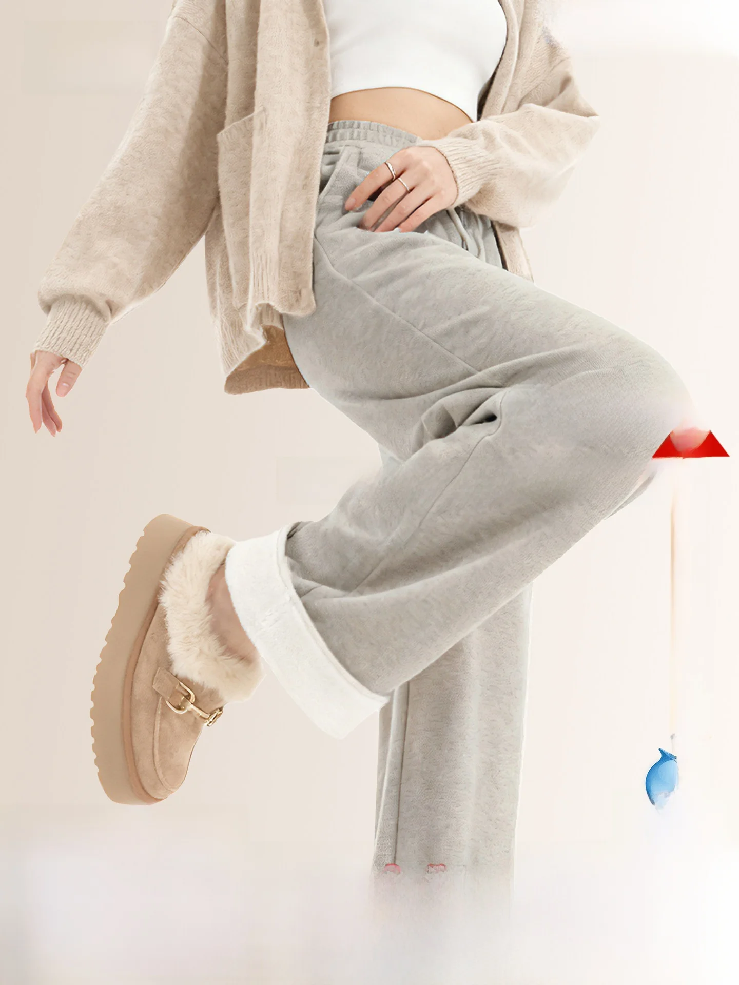 Женские широкие домашние брюки Thiened Fce, осенне-зимние, новые, повседневные, удобные, с высокой талией, прямого кроя, из смесового полиэстера
Женские широкие домашние брюки Thiened Fce, осенне-зимние, новые, повседневные, удобные, с высокой талией, прямого кроя, из смесового полиэстера