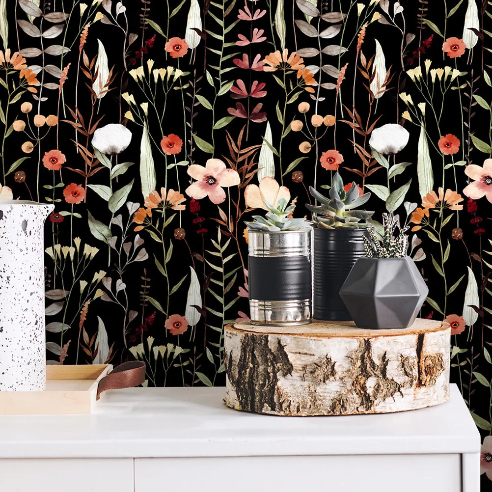 Wall Paper Removable Decals Floral Wallpaper Peel and Stick Background Stickers Flower
Wall Paper Removable Decals Floral Wallpaper Peel and Stick Background Stickers Flower